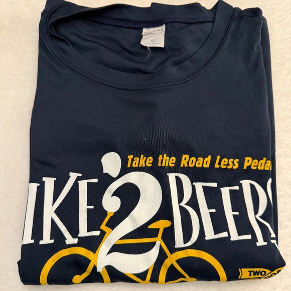 Bike 2 Beers Men's Tshirt - Picture 2 of 5